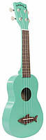 Укулеле Kala Makala Shark Soprano Surf Green Ukulele