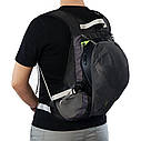 Рюкзак велосипедний Naturehike Riding NH15C001-B, 15 л, чорний, фото 6
