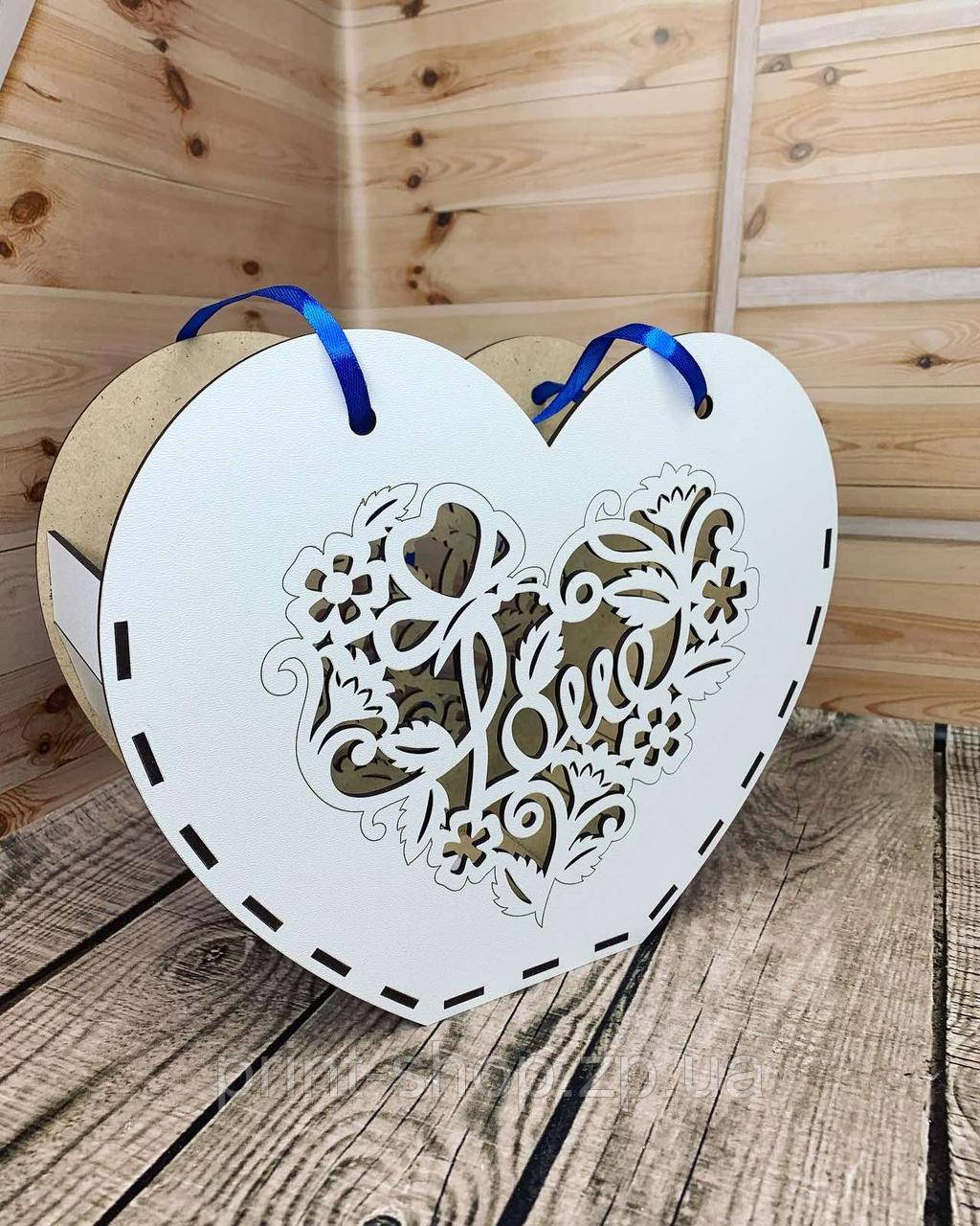 Кашпо "Серце" Розмір: 22*27*10 см