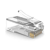 Коннектор RITAR PREMIUM PLUS RJ-45 8P8C Cat-5(100 шт/уп.) Q100 (золочені контакти)