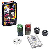 Набір фішок для покера з номіналом IGR55, 100 штук, фото 3