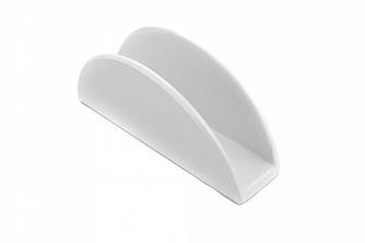 Підсалфетник One Chef біла 14х5 см h6,5 см меламін (605020/ZJ-1)