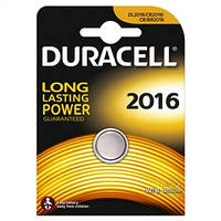 Батарейка Duracell dl2016 dsn litium 1 штука (035980)