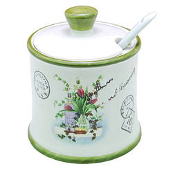 Чайник Maestro з ложкою d9 см фарфор (20065-09 MR)