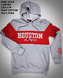 Чорна кофта худі з капюшоном на хлопчиків 164,176 зросту Enkore, фото 2