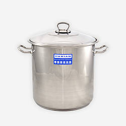 Каструля Arian Capsule bottom глибока 20 л d30 см h30 см неіржавка сталь (827600)
