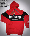 Чорна кофта худі з капюшоном на хлопчиків 164,176 зросту Enkore, фото 3