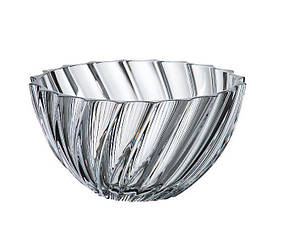 Фруктовниця Bohemia Scallop d28 см богемське скло (6КЕ32/99Т43/280)