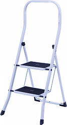 Драбина Eurogold Black Superstep 2 сходинки з гумовим покриттям 30х20 см метал (2022 HR)