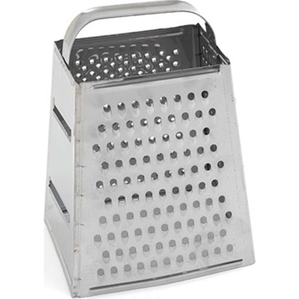 Тертка Bogazici 4-ї гранна 17х13 см h25 см неіржавка сталь (3302 No2), фото 1