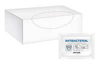 Салфетка влажная Pro Service индивидуальная упаковка белая анибакт. в боксе 80 штук (43109400)