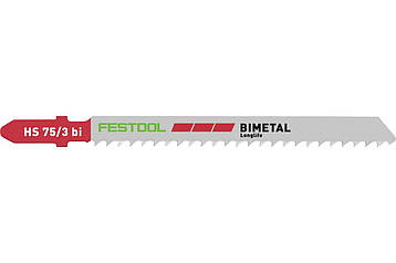 Пильне полотно для лобзика PLASTICS SOLID MATERIAL HS 75/3 BI/5