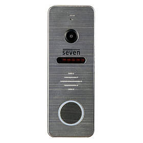 Виклична панель домофону SEVEN CP-7504 FHD silver