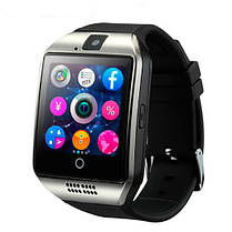 UWatch Розумний смарт-годинник із сім-картою 2018 року Smart Q18 UWatch 5041 NFC Black, фото 4
