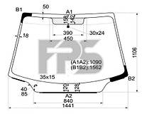 Лобове скло Citroen C4 2004 -2010