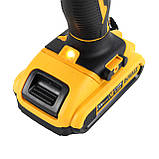 Акумуляторний шуруповерт DeWALT DCD791 (24V, 6AH) з набором. Акумуляторна дриль-шуруповерт Деволт, фото 9