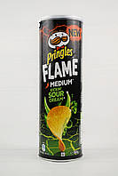 Чипсы Pringles Flame Kickin Sour Cream 160г (Бельгия)