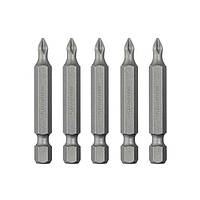 Набор бит Intertool STORM PH1 1/4"х50мм 5шт (VT-0201)