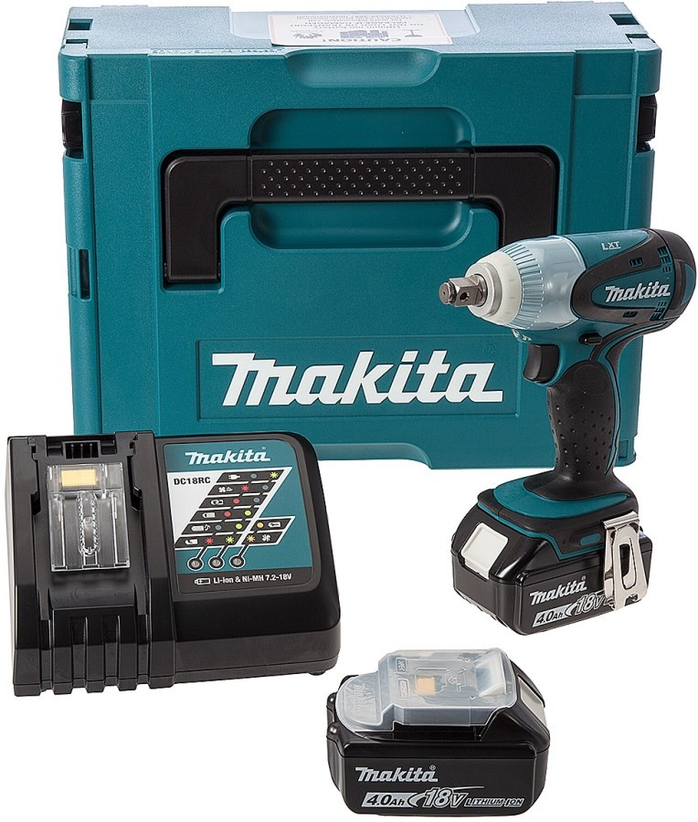 Ударний акумуляторний гайковерт Makita DTW251RMJ (2х18 В, 4 А*год)