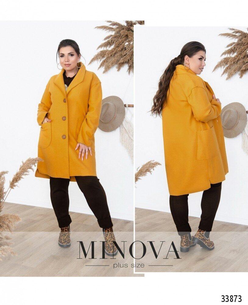Модное женское пальто Ткань Кашемир 48, 50 размер 48 50 - фото 1 - id-p1570430929