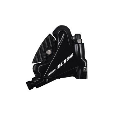 Каліпер гідравл диск гальм BR-R7070-R, 105, FLAT MOUNT задній без адаптеру, колодка L03A RESIN PAD(W/FIN)