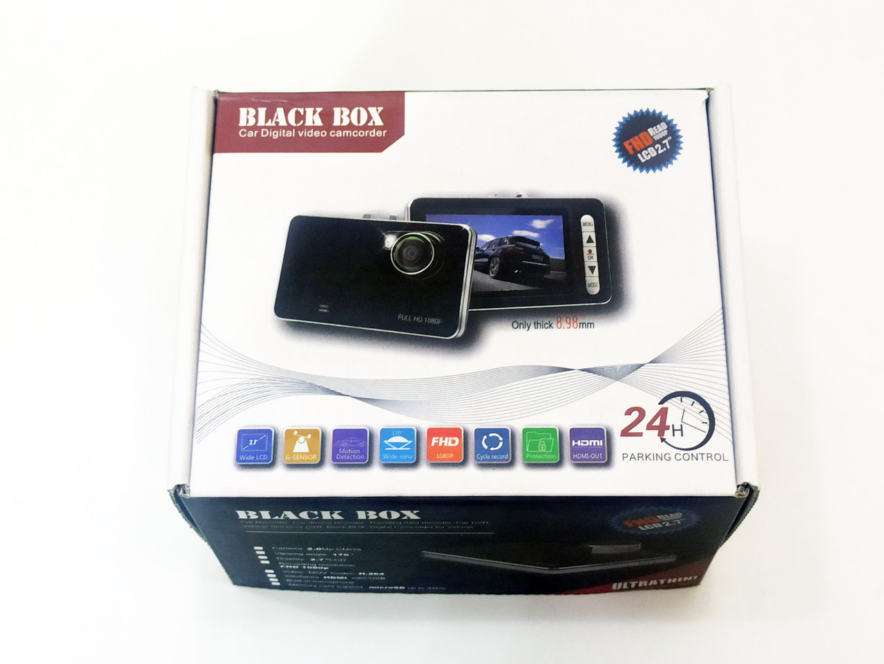 Автомобільний відеореєстратор DVR Metal Black