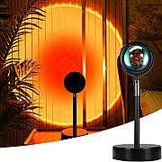 Лампа "SUNSET RED" Floor Lamp Modern Bedroom