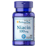 Niacin 100 мг Puritan's Pride (100 таблеток)