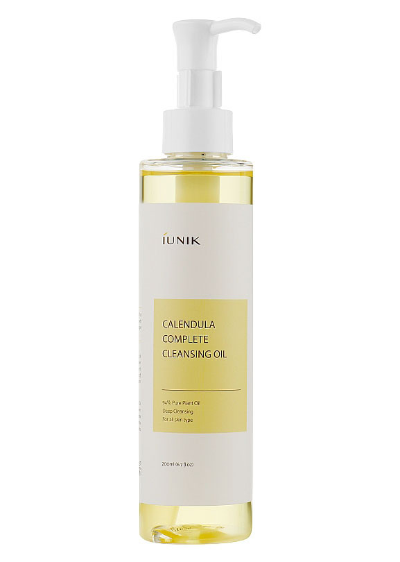 Гідрофільна олія з вмістом календули Iunik Calendula Complete Cleansing Oil 200 мл