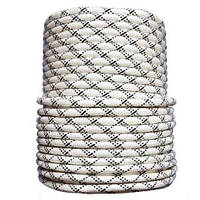 Мотузка статична Shevel Титан 10,8 мм біла (шнур поліамідний) 50 м