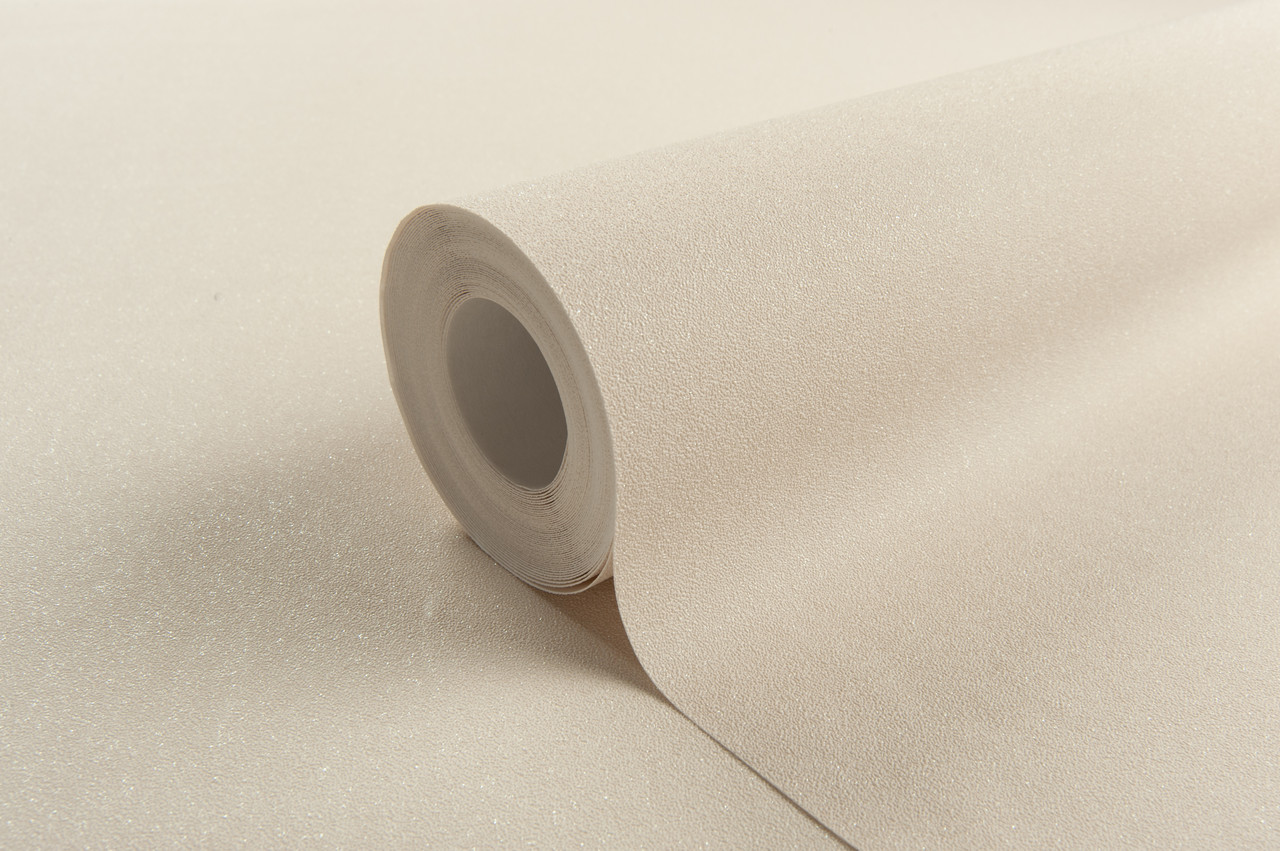 Однотонні вінілові шпалери горячого тиснення на флізеліні Vinil LS Одіссея бежевий ЭШТ 4-1561 (1,06х10,05м), фото 1