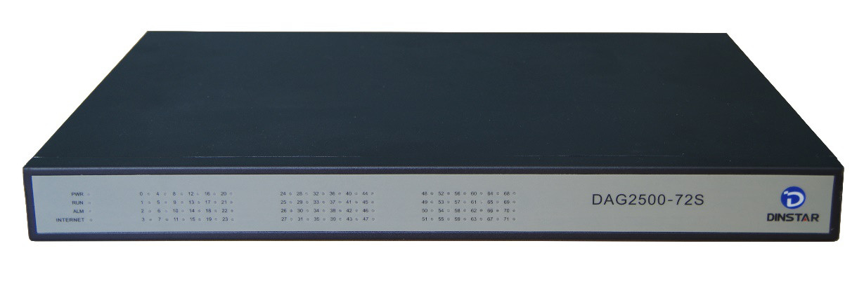 FXS шлюз Dinstar DAG2500-72s складає - фото 1 - id-p1570461211