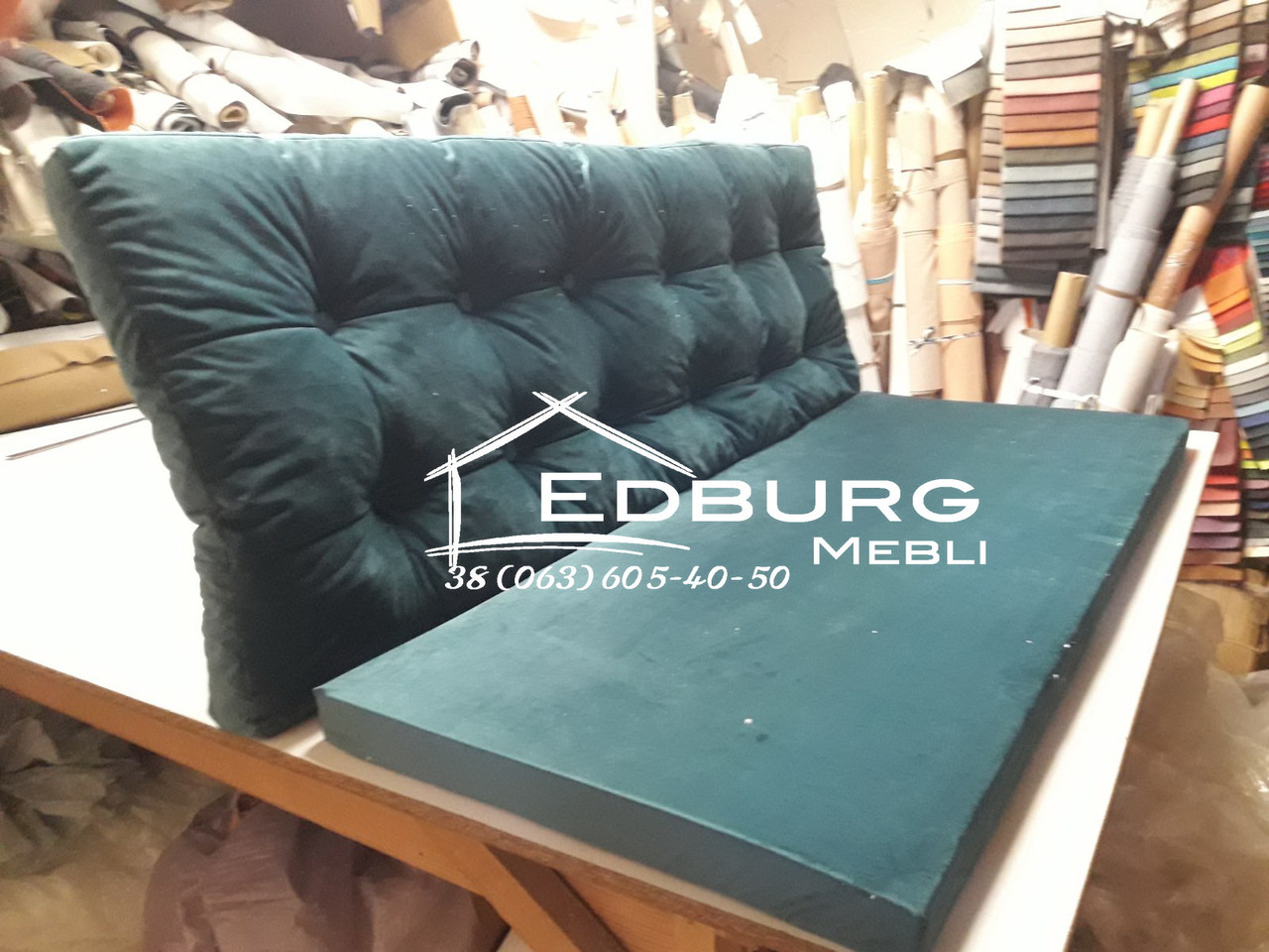 Подушки для кафе, подушки на піддони з прошивкою