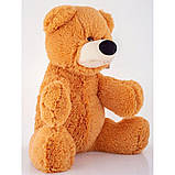 М'яка іграшка ведмідь Бублик 77 см медовий, фото 3