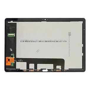 Дисплей (lcd екран) для Huawei MediaPad M5 Lite 10 c чорним тачскріном, фото 2