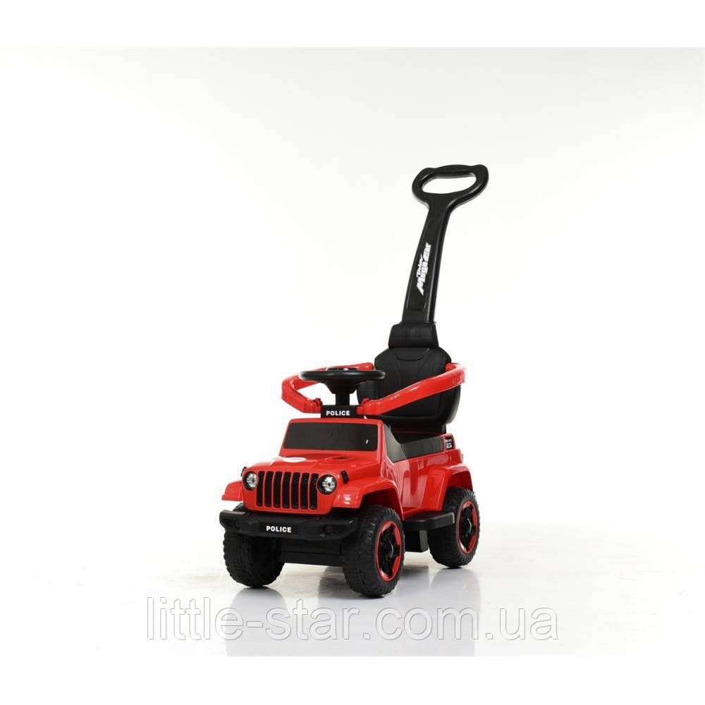 Дитяча машинка каталка толокар джип Bambi M 4288-3, червоний
