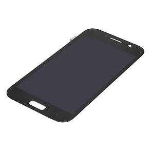 Дисплей (lcd екран) для Samsung A520 Galaxy A5 (2017) з чорним тачскріном OLED, фото 2