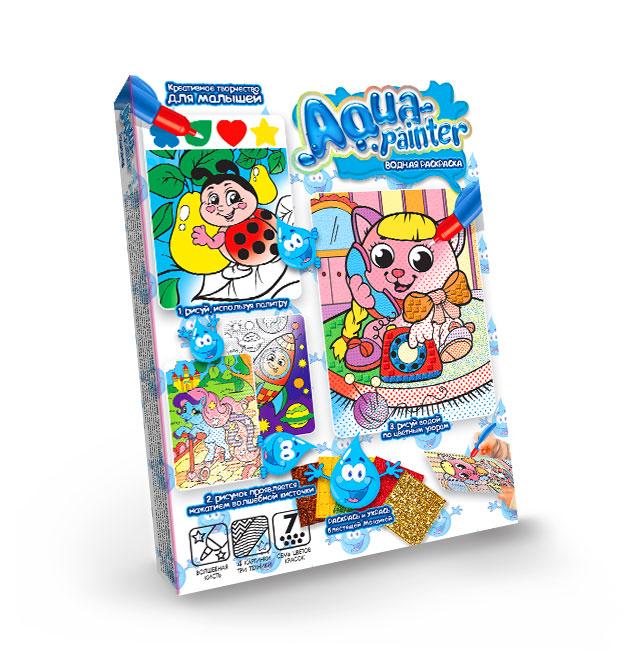 Набір для творчості "AQUA PAINTER" рос., в кор. 27*20*3см (18шт), фото 1
