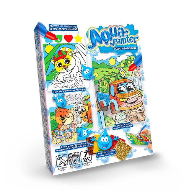 Набір для творчості "AQUA PAINTER" рос., в кор. 27*20*3см (18шт), фото 1