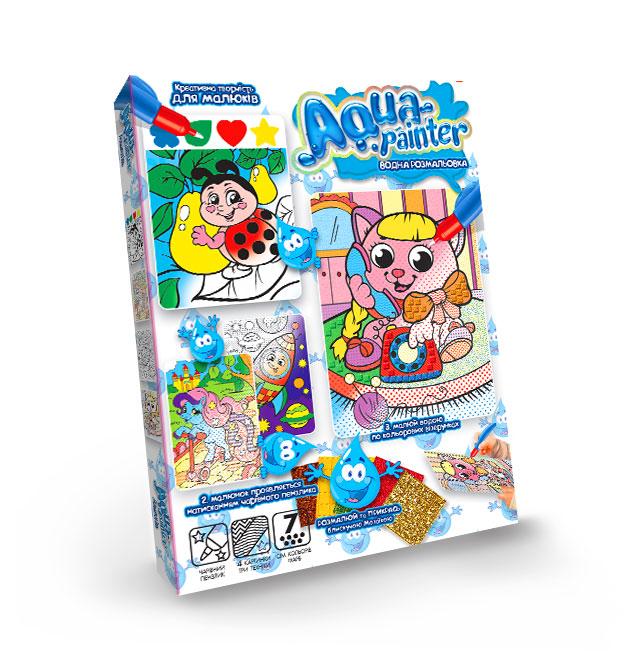 Набір для творчості "AQUA PAINTER" укр., в кор. 27*20*3см (18шт), фото 1