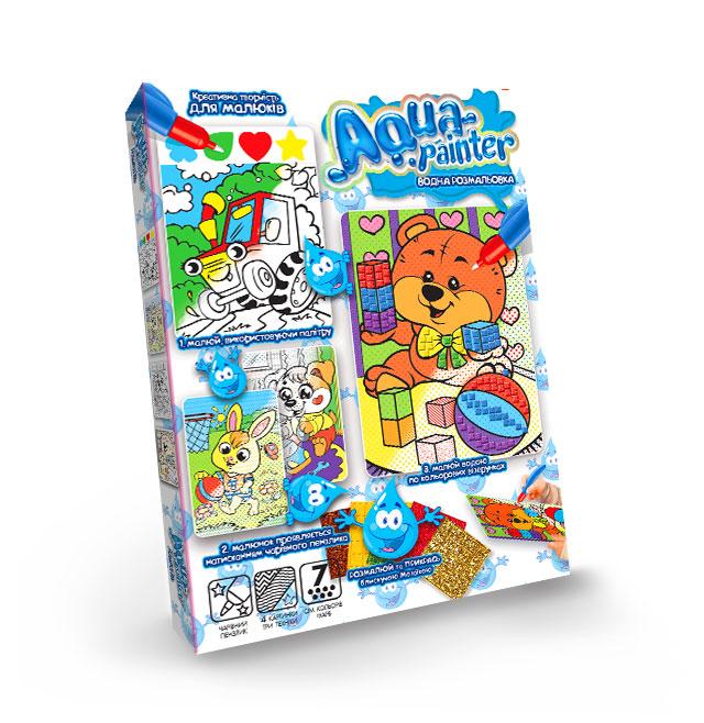 Набір для творчості "AQUA PAINTER" укр., в кор. 27*20*3см (18шт), фото 1