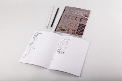 Набір для творчості "SKETCH BOOK", (рос.), пак.16*21см, фото 1