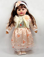 Лялька м'яка, що говорить, "Маленька Пані" українська мова, висота ляльки 50см