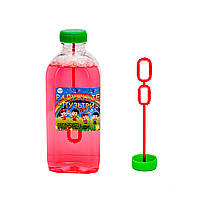 Мильні бульбашки "Райдуга" 300мл, ЦІНА ЗА 1ШТ, в бут.17*3см, ТМ BigKids, Україна (44шт)