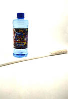 Мильні бульбашки «SAMURAI GIANT» 500мл, гігантські, запускач 40см, в баночці 18*6см, ТМ BigKids, Україна.