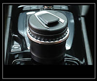 Пепельница автомобильная ZHEJIANG с подсветкой черный 02832