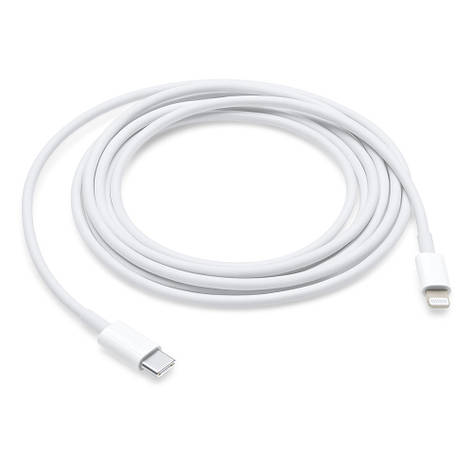 USB кабель Type-C на Lightning 1m без упаковки білий, фото 2
