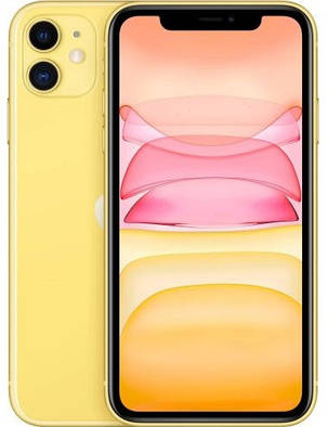 Смартфон Apple iPhone 11 128GB Yellow (MWLH2) Б/У, фото 2