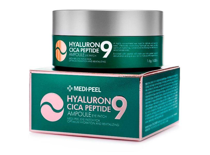 Гидрогелевые патчи Medi Peel Hyaluron Cica Peptide 9 Ampoule Eye Patch