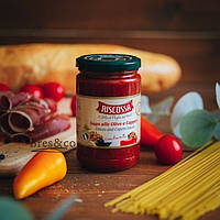 Томатный соус с оливками и каперсами Riscossa 300 г